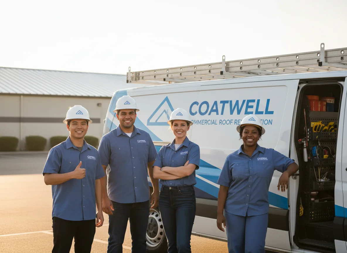 Commercial roof coating company in Browns Summit, NC